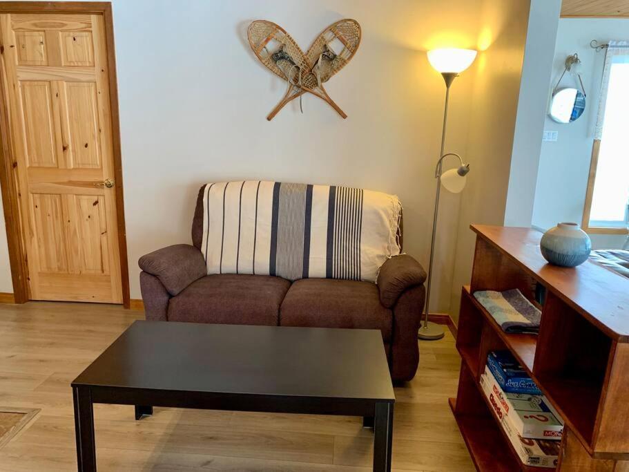Le Chalet Bleu, Aux Pieds Des Monts-Valin Saint-David-de-Falardeau Екстериор снимка